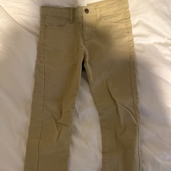 LIMITED EDITION SIZE 6 APPAMAN KHAKI DESIGNER JEANS/PANTS - Picture 1 of 5